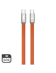MLK+ CAVO PIATTO INTRECCIATO ULTRA-SOTTILE USB-C A USB-C 60W