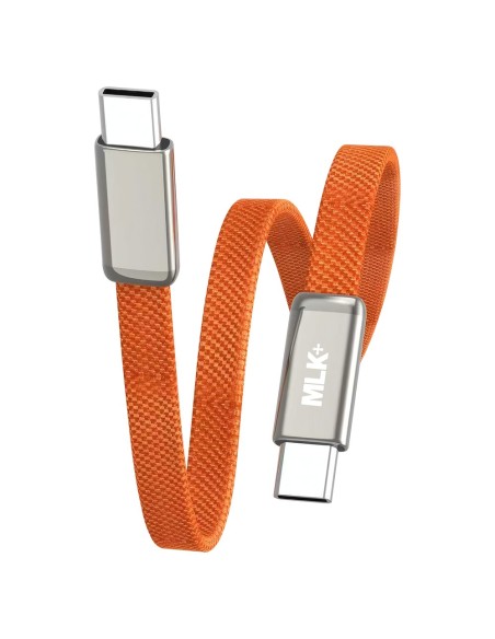 MLK+ 60W ULTRA-THIN BRAIDED FLAT USB-C TO USB-C CABLE