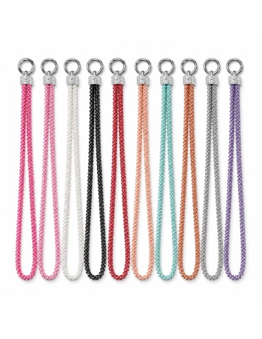 LACCIO DA COLLO CON STRASS E PERLINE