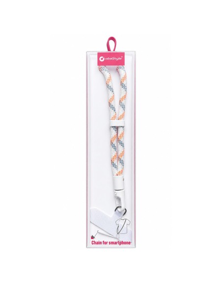 NECK LACE WITH FABRIC PATCH