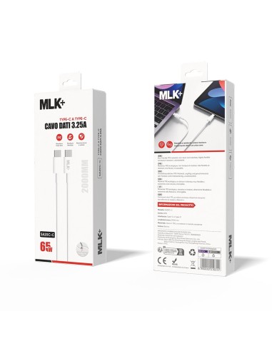 MLK+ CAVO FAST CHARGE TYPE C TO TYPE C