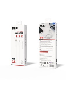 MLK+ CHARGING AND DATA CABLE 2.4A 150CM CONNECTOR TYPE C