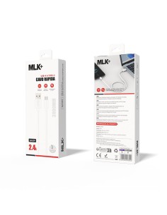 MLK+ CAVO RICARICA E DATI 2.4A CONNETTORE TYPE C 300CM