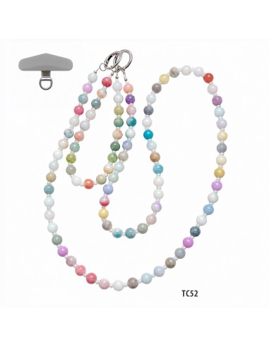 PHONE BEADS 60 CM CON ANELLO PORTAOCCHIALI