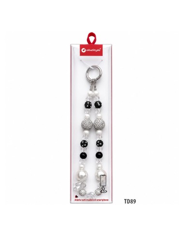 PERLES DE TÉLÉPHONE DE 15 CM DE LONG