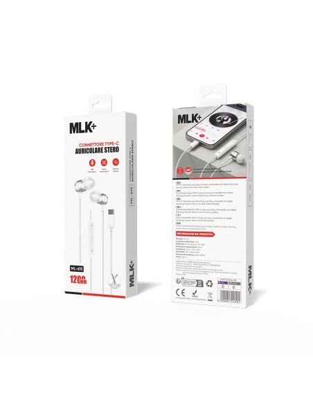 MLK+ IN-EAR WIRED EARPHONES TYPE C CONNECTOR
