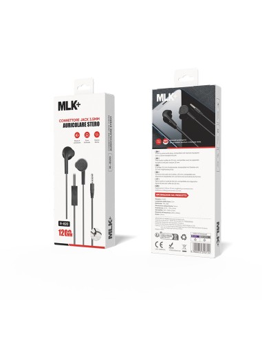 MLK+ IN-EAR KABELGEBUNDENE OHRHÖRER KLINKE 3.5MM ANSCHLUSS