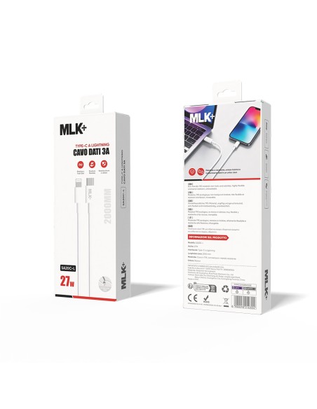 MLK+ CAVO FAST CHARGE TYPE C TO LIGHTNING