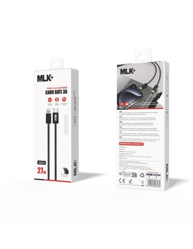 MLK+ CAVO INTRECCIATO FAST CHARGE TYPE C TO LIGHTNING