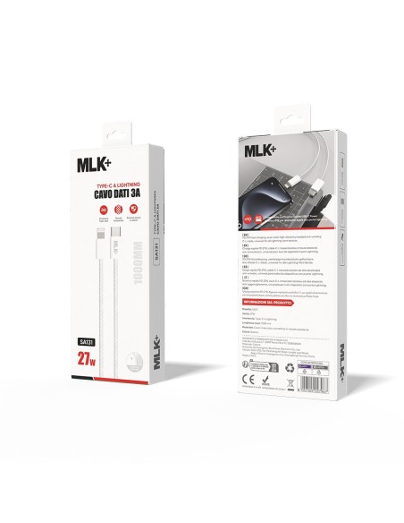 MLK+ TYP C ZU LIGHTNING GEFLOCHTENES LADEKABEL