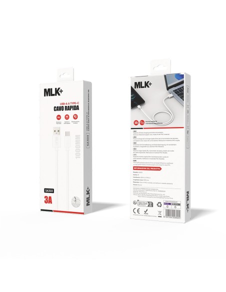 MLK+ LADE- UND DATENKABEL 3.0A STECKER TYP C