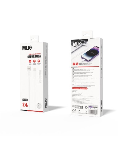 MLK+ LADE- UND DATENKABEL 2.4A 200CM LIGHTNING CONNECTOR