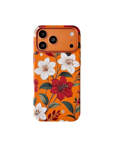 FLORAL MAGNETIC HARDCOVER WITH EMBOSSED DETAILS