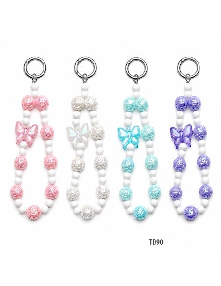 PERLES DE TÉLÉPHONE DE 15 CM DE LONG