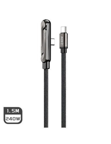 MLK+ 240-W-USB-C-ZU-USB-C-KABEL MIT INTEGRIERTEM KLAPPBAREM STÄNDER