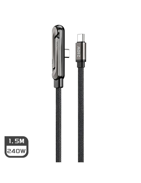 MLK+ 240W USB-C TO USB-C CABLE WITH BUILT-IN FOLDABLE STAND