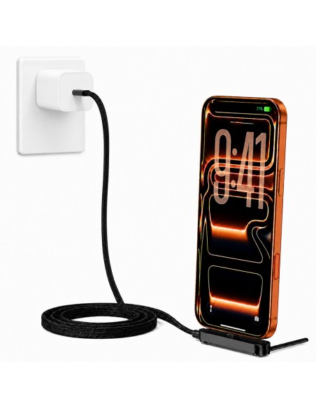 MLK+ 240W USB-C TO USB-C CABLE WITH BUILT-IN FOLDABLE STAND