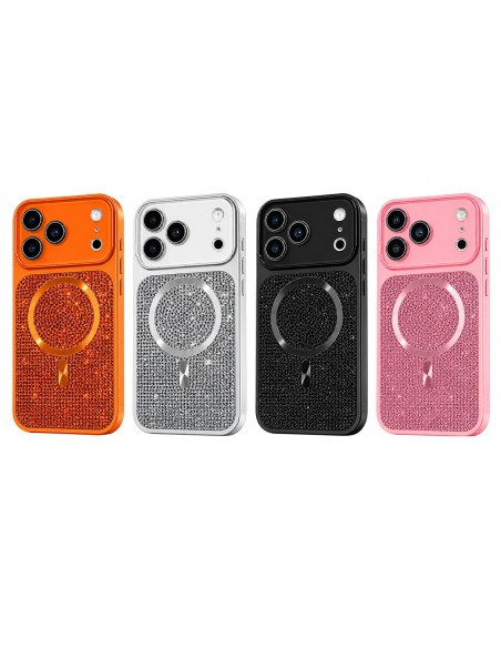 COVER MAGNETICA GLITTER CON STRASS