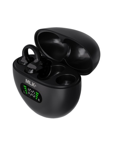 MLK+ EAR-CLIP BLUETOOTH OHRHÖRER MIT LED-ANZEIGE UND AI ECHTZEIT-ÜBERSETZUNG