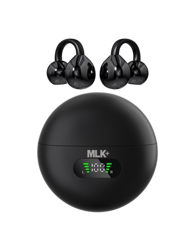 MLK+ EAR-CLIP BLUETOOTH OHRHÖRER MIT LED-ANZEIGE UND AI ECHTZEIT-ÜBERSETZUNG
