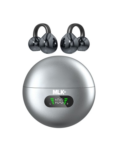 MLK+ AURICOLARI BLUETOOTH EAR-CLIP CON DISPLAY E TRADUZIONE AI