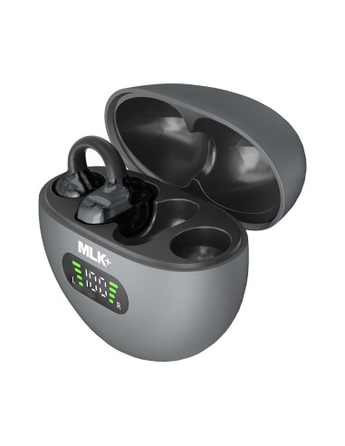 MLK+ AURICOLARI BLUETOOTH EAR-CLIP CON DISPLAY E TRADUZIONE AI