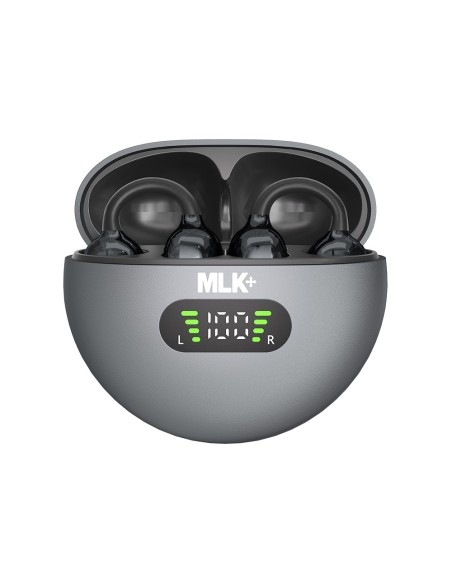 MLK+ AURICOLARI BLUETOOTH EAR-CLIP CON DISPLAY E TRADUZIONE AI