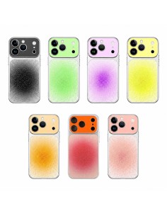 HARD MAGNETIC CASE WITH A SHADED GLITTER EFFECT