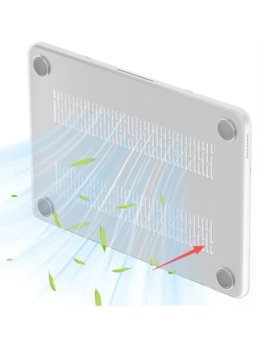 CUSTODIA RIGIDA OPACA SOFT TOUCH PER MACBOOK