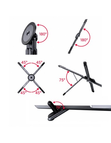 SUPPORTO MAGNETICO PIEGHEVOLE MULTIUSO