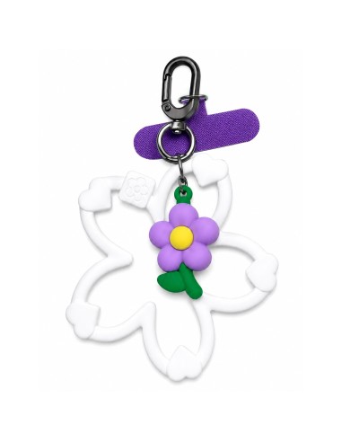 CIONDOLO MULTIUSO DESIGN FLOREALE CON PATCH