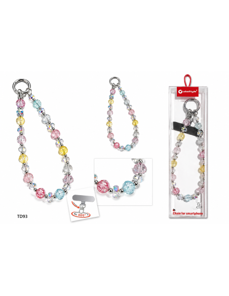 15CM-LONG PHONE BEADS