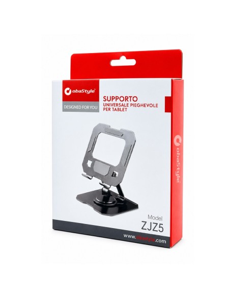 SUPPORTO UNIVERSALE PIEGHEVOLE PER TABLET E SMARTPHONE