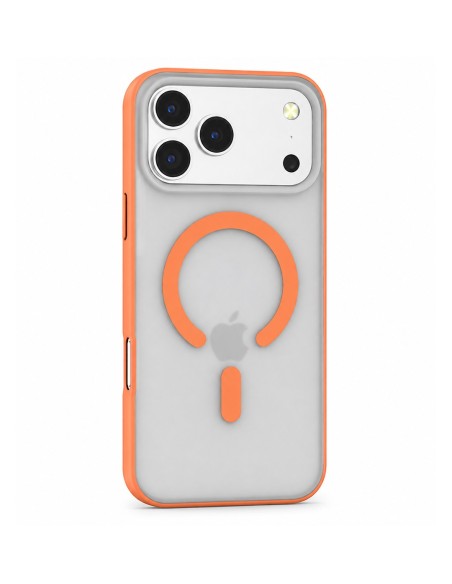 COVER SEMIRIGIDA SEMITRASPARENTE MAGNETICA BORDI COLORATI