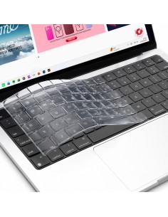 COPRITASTIERA TRASPARENTE IN SILICONE PER MACBOOK