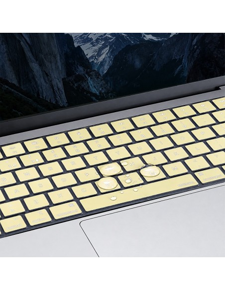 COPRITASTIERA COLORATA IN SILICONE PER MACBOOK