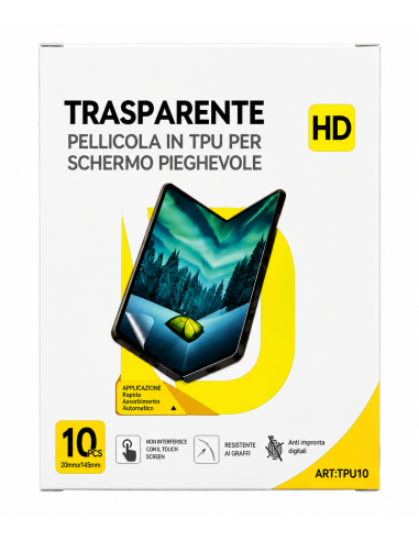 FILM TPU TRANSPARENT POUR ÉCRAN PLIABLE - POUR TRACEUR