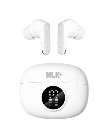 MLK+ WIRELESS EARBUDS WITH AI TRANSLATION AND DISPLAY