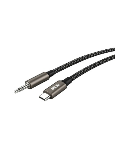 MLK+ 3.5 MM AUDIO JACK TO TYPE-C CABLE – 1 M