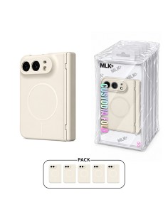 FALTBARE MAGNETISCHE HARTSCHALE FÜR IPHONE DUO – EINFARBIGES SET 2