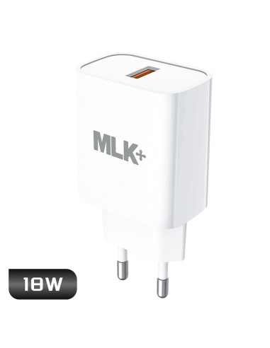MLK+ CHARGEUR SECTEUR 18 W USB QC 3.0