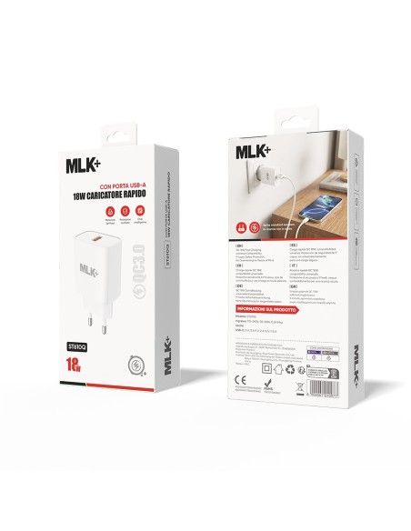 MLK+ 18-W-USB-QC-3.0-NETZLADEGERÄT