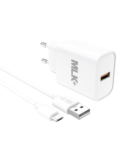 MLK+ 18-W-USB-NETZTEIL MIT QC 3.0 UND MICRO-USB-KABEL