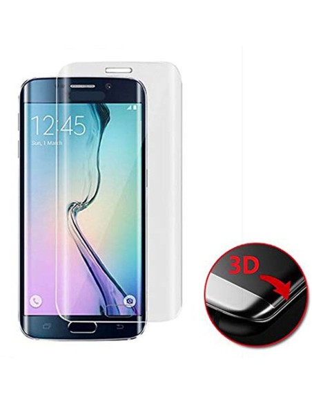 CLEAR FINISH TEMPERED GLASS SCREEN PROTECTOR FOR SAMSUNG CURVED DISPLAYS CLEAR FINISH TEMPERED GLASS SCREEN PROTECTOR FOR SAMSUNG CURVED DISPLAYS