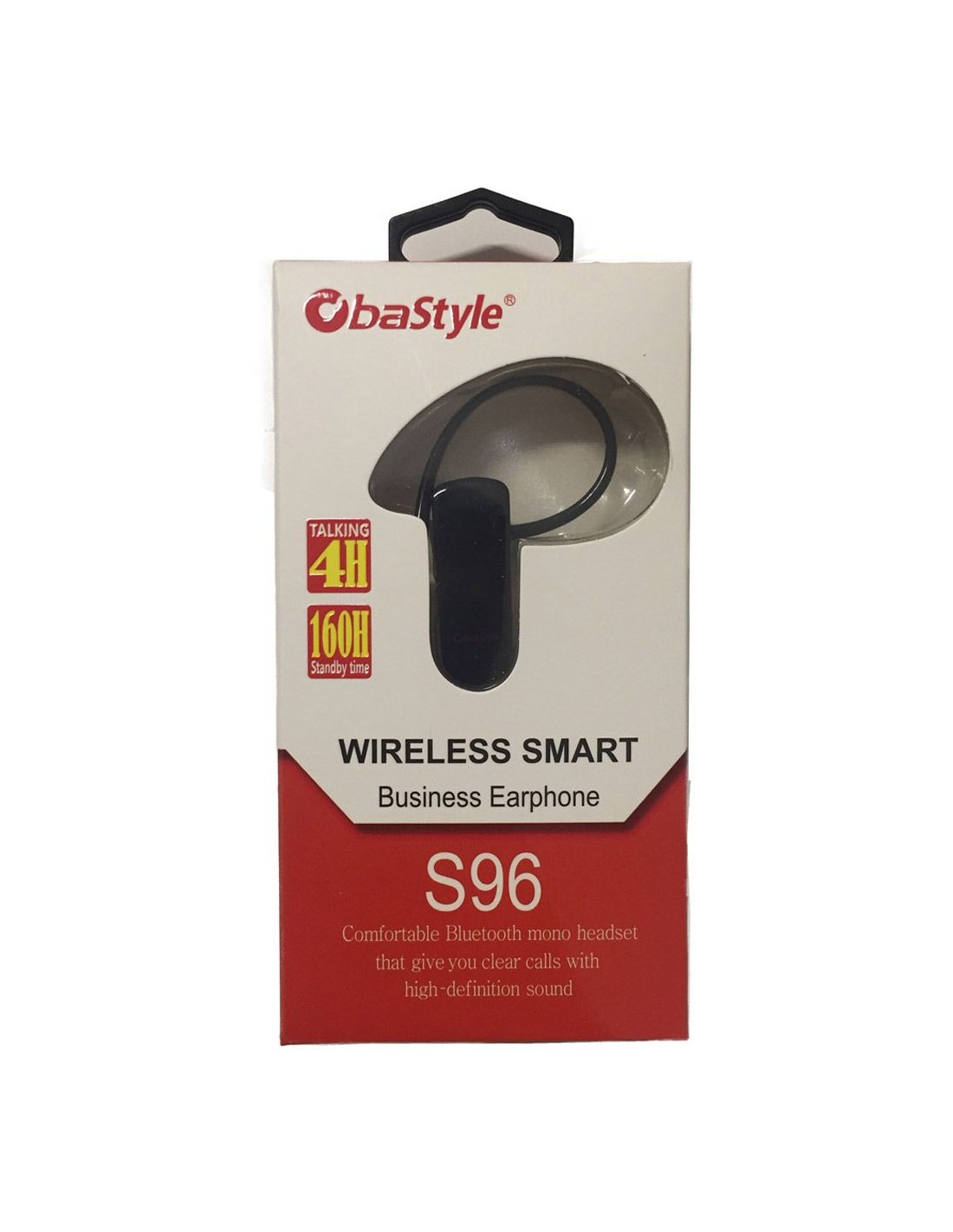 MONO WIRELESS EARPHONE 2.0 WITH FLEXIBLE HEADBAND - Obastyle
