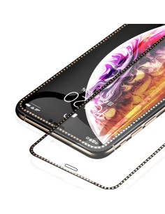 3D HARD TEMPERED GLASS WITH GLITTER