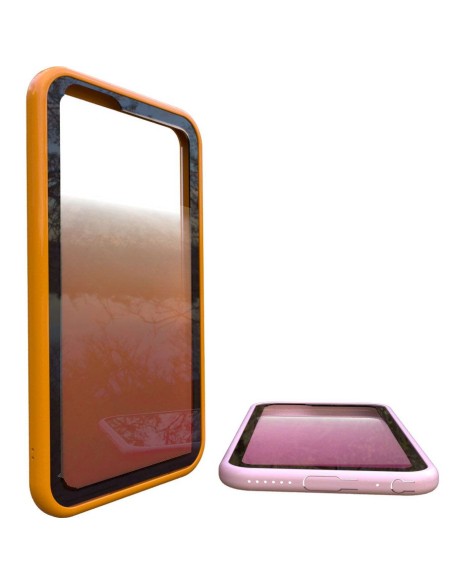 COVER SEMIRIGIDA CON SUPERFICIE SEMITRASPARENTE SATINATA