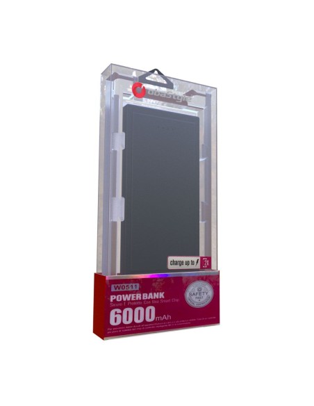 6000mAh EXTRA SLIM PORTABLE POWER BANK CHARGER