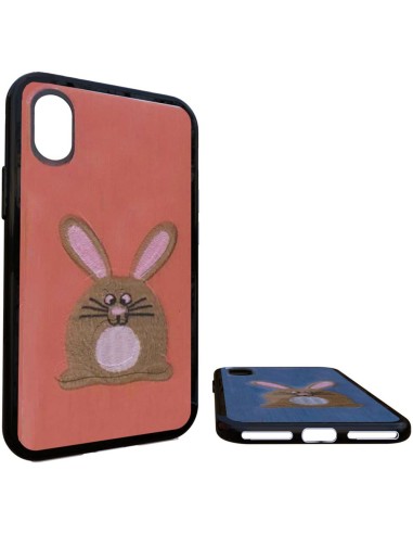 COVER SEMIRIGIDA RIVESTIMENTO IN TESSUTO CON CONIGLIETTO