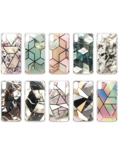MARBLE PRINT EFFECT SOFT COVER CASE